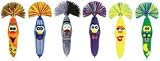 Kooky Klicker Pens Complete Set of 6 -Krew 3 Re-release