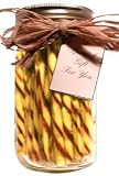 Gift Jar: Banana Old Fashion Candy Sticks