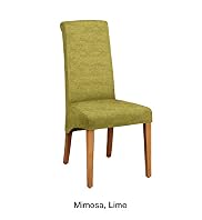 Alton Scroll Back Dining Chair (Light Leg)