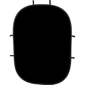 Impact Collapsible Background - 5 x 7' (Black)