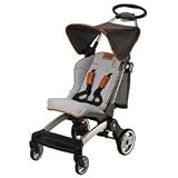 MiaModa Cielo Stroller - Gray/ Orange