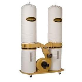 Powermatic 1791076BK Model PM1900 3 HP 3-Phase Dust Collector with Bag Filter Kit by Powermatic