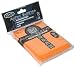 Max Protection Trading Game Card Sleeves Orange 50 Count