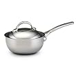 BonJour Copper Clad - 2.5 Qt. Covered Saucier