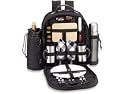 Brighton Coffee Picnic Backpack For Two (Black)