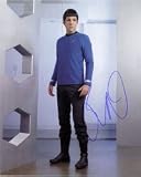 Signed Quinto, Zachary (Star Trek) 8x10 Photo Photo