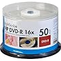 50PK DVD-R 16X CAKE BOX LIGHTSCRIBE HP BRANDED
