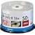 50PK DVD-R 16X CAKE BOX LIGHTSCRIBE HP BRANDED