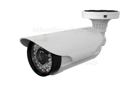 USG Pro Bullet Security Camera: HD-SDI hdCCTV 2.1Megapixels 1080p 2.8-12mm Varifocal Lens Home/Business Video Surveillance Outdoor/Indoor IP66 Weatherproof Vandalproof 42 IR LEDs