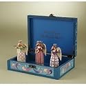 Jim Shore Set of 3 CHRISTMAS ANGEL ORNAMENTS W/ BOX