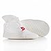 Goumikids Goumiboots Smart Stay On Baby Booties, 1 pair Chevron (Cream) 0-3 Months S/M