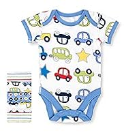 5 Pack Pure Cotton Assorted Bodysuits