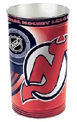 New Jersey Devils 15" Waste Basket - Hockey Sports Merchandise