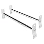 Werner VR101-W 400-Pound Capacity Steel Van Rack, White