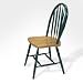 Green Arrowback Chair