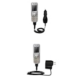 Essential Kit for the Motorola A732 - includes Car and Wall Charger with Rapid Charge Technology - Gomadic Brand w/ TipExchange Technology