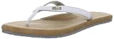 Freewaters Vezpa Ladies Sandals Flip Flops (UK 9, White-Tan)