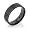 Mens Black Twilight Blackened Satin Finish Titanium Wedding Band Ring Size 7(Size 7,12,13,14,15)