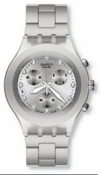 Swatch Chrono - Irony Diaphane - Full-Blooded Silver