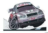 Review The Moneyman  / AUDI A4 BTCC Koolart image MUG 043