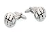 Novelty 5-Speed Gearshift Satin Silver Cufflinks with Presentation Box
