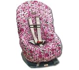 Messeez Car Seat Cover Universal Size Fits Most Toddler Car Seats (Pink Floral)