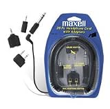 Maxell HP20 Headphone Extension Cord with Adapters