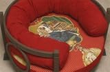 High Society Hounds Luxury Pet Bed by SoSadie : Size 24 INCH : Style WINDSOR