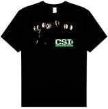 CSI TV Show Kids Size SHADOW CAST Youth Black T-shirt Tee, Youth XL (18-20)