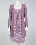 Lilac Lace Tea Dress