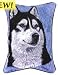 Siberian Husky Dogs Huskies Tapestry Couch Pillow