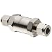 Parker C Series Stainless Steel 316 Check Valve, 0.33 psi Cracking Pressure, A-Lok Compression Fitting