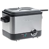 31WKEz iFHL. SL160  Cuisinart CDF 100 Compact 1.1 Liter Deep Fryer, Brushed Stainless Steel