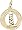 Outer Banks Lighthouse Charm, Gold Plated Silver