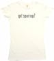 got sparrow? Women's Tee Shirt XL-White Babydoll (petite fit)