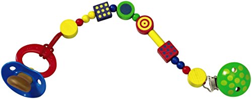 HABA Motley Pacifier Chain, Multicolor
