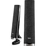 Hercules SLIM 2-PIECE SPEAKER SETBLACK LACQUERED W/WIRE REM (Computer / Com ....