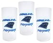 Carolina Panthers 3 Piece Tumbler Set - Football Sports Merchandise