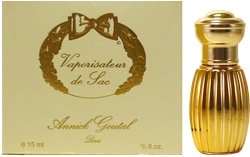Gardenia Passion by Annick Goutal for Women 0.5 oz Eau de Parfum Purse Spray Refillable Vaporisateur de Sac Gold Case