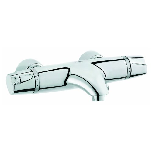 Grohe 34189000 Grohtherm 3000 Exposed Thermostatic Tub Filler, Chrome