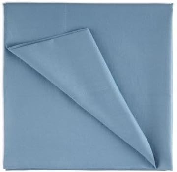 Pollymaid Brushed Soft Microfiber Bed Sheet Set (Dusk Blue, Queen)