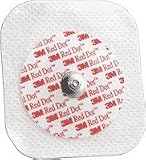 Red Dot Monitoring Electrode,5.1 Cm X 5.5 Cm,1000