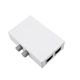 Mini 2-Port RJ45 Manual Network Switch (White) for Lenovo computer