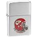 Zippo Lighter with Sculpted and Enameled Helmet