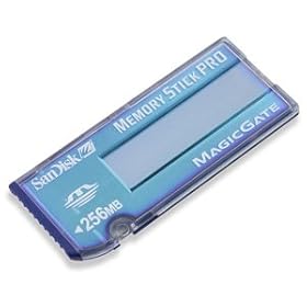 O SanDisk O - Card - MemoryStick Pro - 256MB - SanDisk - Sold As Each