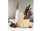 Chicago Cutlery Walnut Tradition 12-Piece Knife Block Set