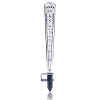 Timex TX7003 12.25-Inch Rain Gauge with Magnified Dial
