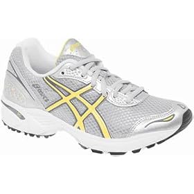 Buy Asics Womens Gel-Oberon Quck Silver Flash Yellow Castle Rock Running by ASICS