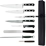 Sabatier Chefs Knife Set 8 Piece Set Supplied In A Nylon Wallet