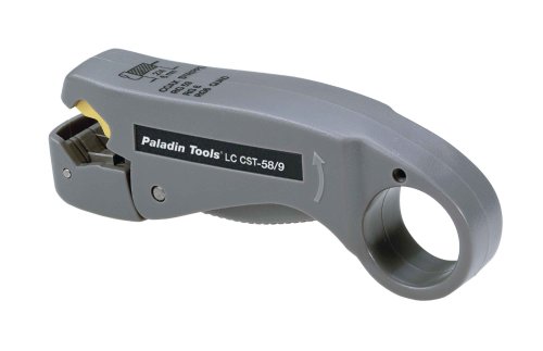 Paladin 1257 LC CST 2-Level Coax Stripper, RG59/RG6/RG6-Quad